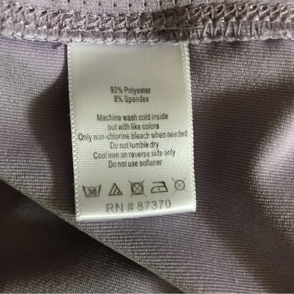 Alo CoolFit Women’s Lavender Short Sleeve Tennis Polo Top Small